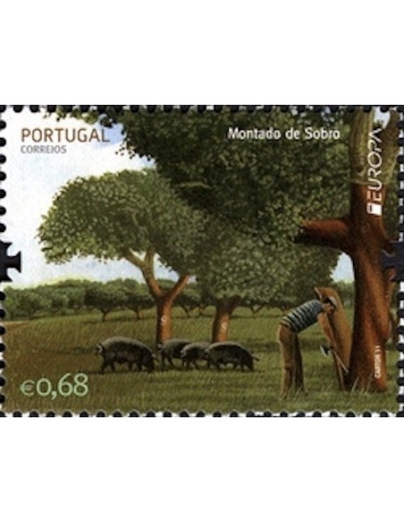 Timbre Poste Europa Portugal N° 3602 N** philatelie foxtimbre