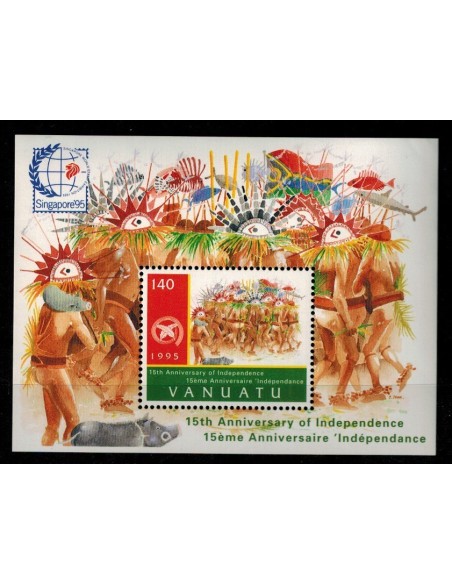 Bloc feuilletde Vanuatu N° 25