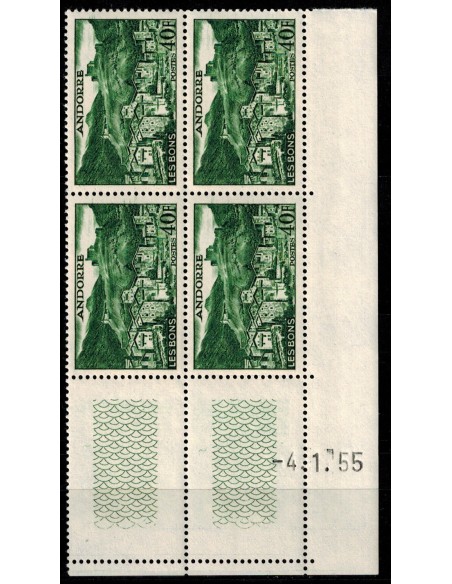 Andorre  CD du N° 151 N** par x 4