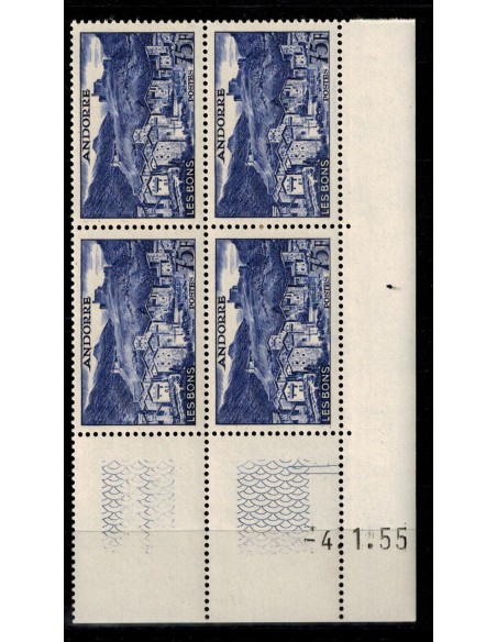 Andorre  CD du N° 153 N** par x 4