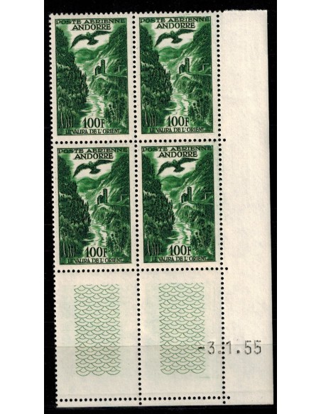 Andorre  CD du N° PA 2 N** par x 4