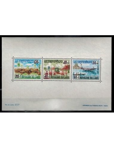 Bloc Feuillet Laos N° 038 N **
