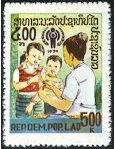 Laos N° 0338 N **