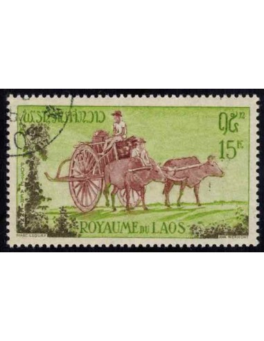 Laos PA N° 0037 Obli