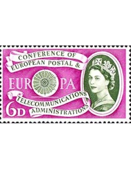 Timbre Poste Europa Royaume-Uni N° 0357 N** philatelie foxtimbre
