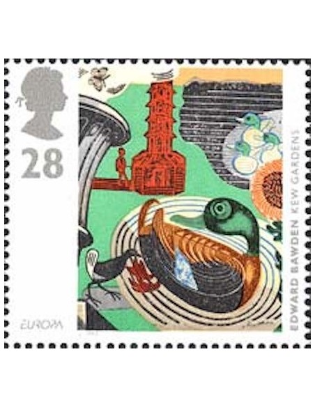 Timbre Poste Europa Royaume-Uni N° 1675 N** philatelie foxtimbre