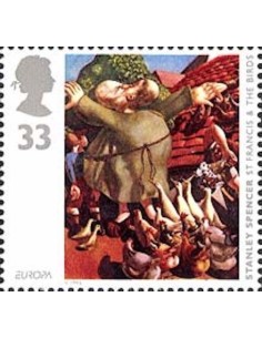 Timbre Poste Europa Royaume-Uni N° 1676 N** philatelie foxtimbre