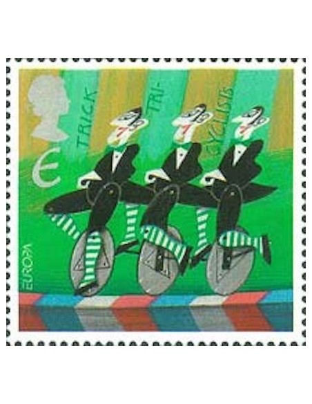 Timbre Poste Europa Royaume-Uni N° 2327 N** philatelie foxtimbre