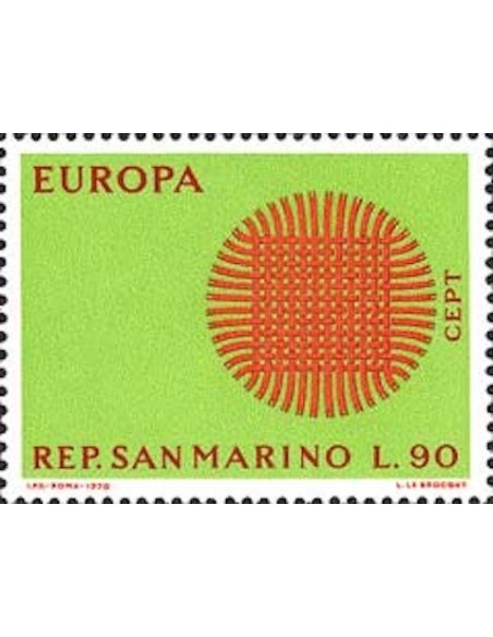 Timbre Poste Europa Saint-Marin N° 0762 N** philatelie foxtimbre