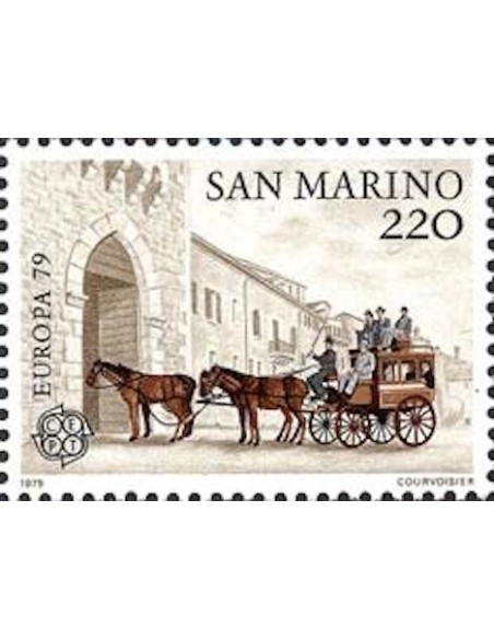Timbre Poste Europa Saint-Marin N° 0973 N** philatelie foxtimbre