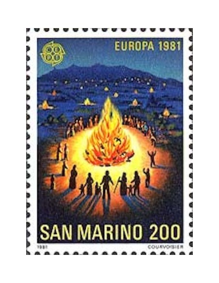 Timbre Poste Europa Saint-Marin N° 1024 N** philatelie foxtimbre
