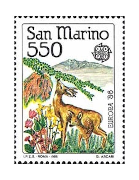 Timbre Poste Europa Saint-Marin N° 1133 N** philatelie foxtimbre