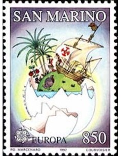 Timbre Poste Europa Saint-Marin N° 1302 N** philatelie foxtimbre