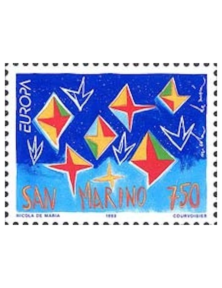 Timbre Poste Europa Saint-Marin N° 1322 N** philatelie foxtimbre