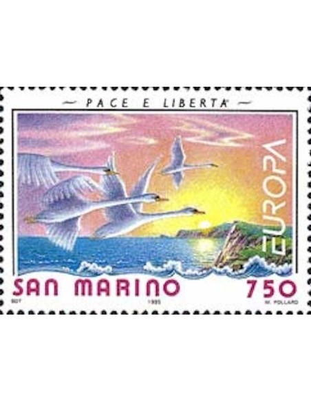 Timbre Poste Europa Saint-Marin N° 1396 N** philatelie foxtimbre