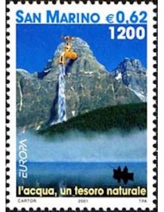 Timbre Poste Europa Saint-Marin N° 1758 N** philatelie foxtimbre