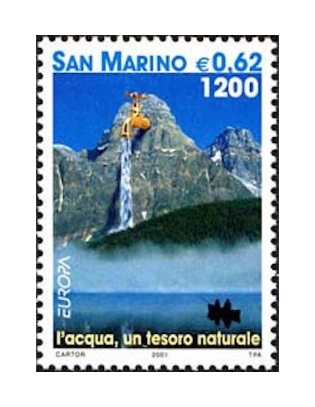 Timbre Poste Europa Saint-Marin N° 1758 N** philatelie foxtimbre