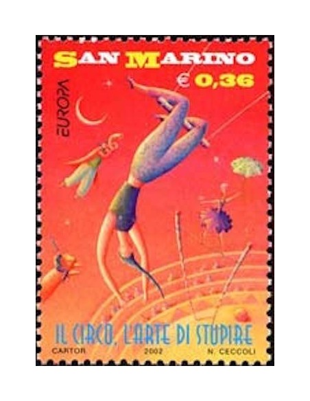 Timbre Poste Europa Saint-Marin N° 1805 N** philatelie foxtimbre