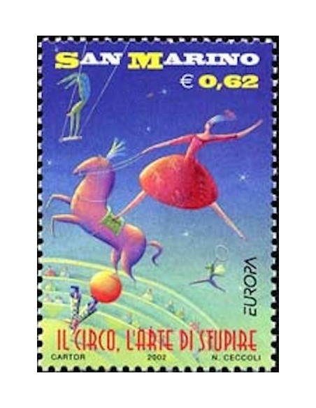 Timbre Poste Europa Saint-Marin N° 1806 N** philatelie foxtimbre