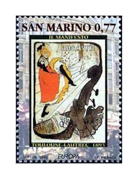 Timbre Poste Europa Saint-Marin N° 1879 N** philatelie foxtimbre