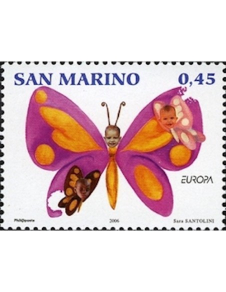 Timbre Poste Europa Saint-Marin N° 2054 N** philatelie foxtimbre