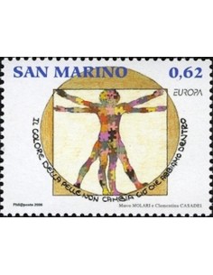 Timbre Poste Europa Saint-Marin N° 2055 N** philatelie foxtimbre