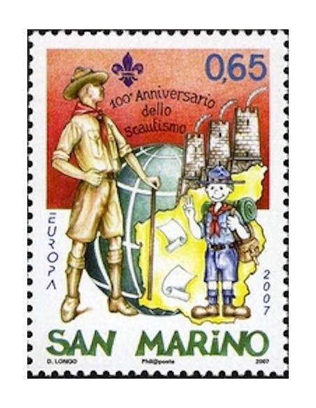 Timbre Poste Europa Saint-Marin N° 2093 N** philatelie foxtimbre