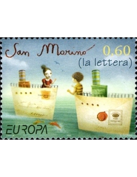 Timbre Poste Europa Saint-Marin N° 2136 N** philatelie foxtimbre