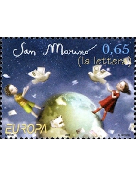 Timbre Poste Europa Saint-Marin N° 2137 N** philatelie foxtimbre