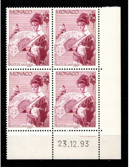 CD  Monaco N° 1920 du 23.12.93 Neuf **