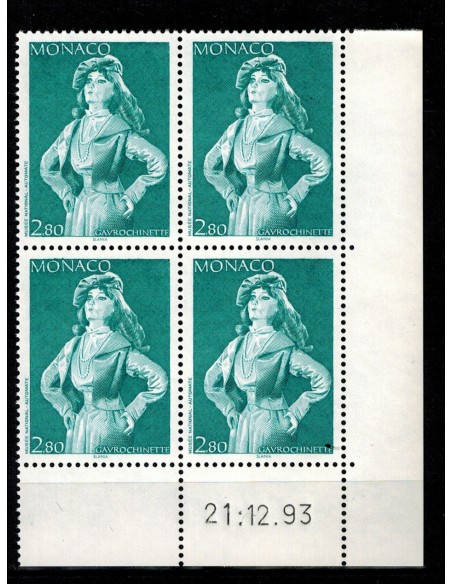 CD  Monaco N° 1922 du 21.12.93 Neuf **