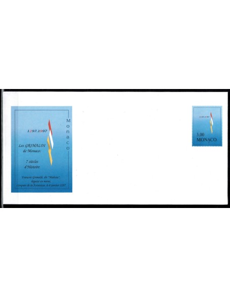 Monaco Entier postal N° 322