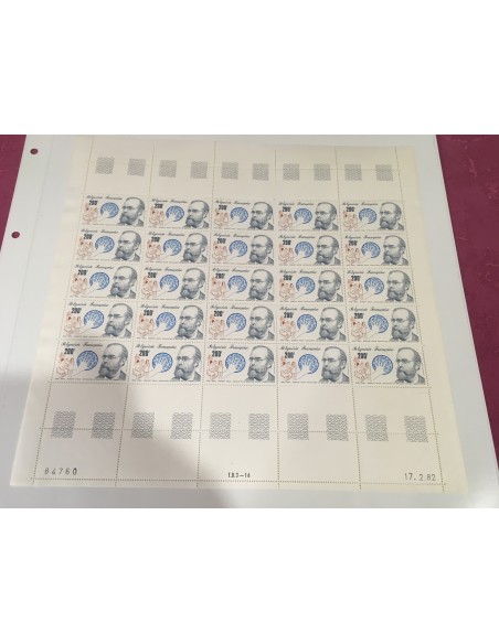 Feuille du Polynésie N° PA 167