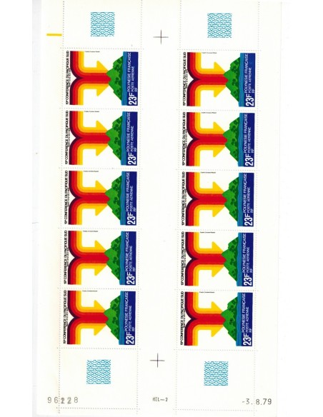 Feuille du Polynésie N° PA 147