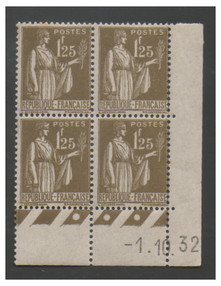 CD du N° 0287 du 1 10 32 Neuf **