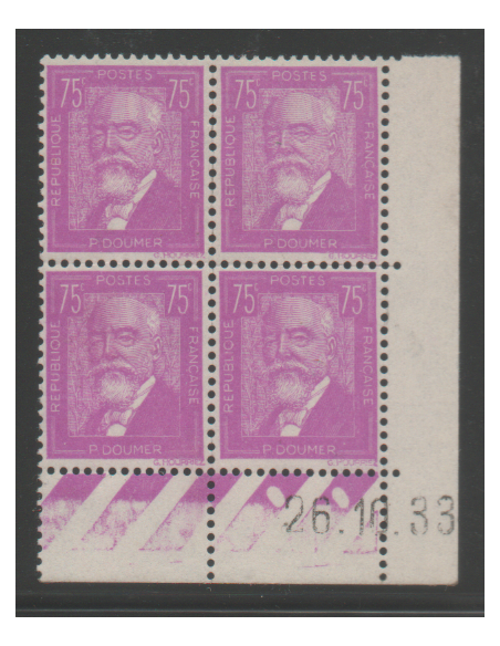 CD du N° 0292 du 24 10 33 Neuf **