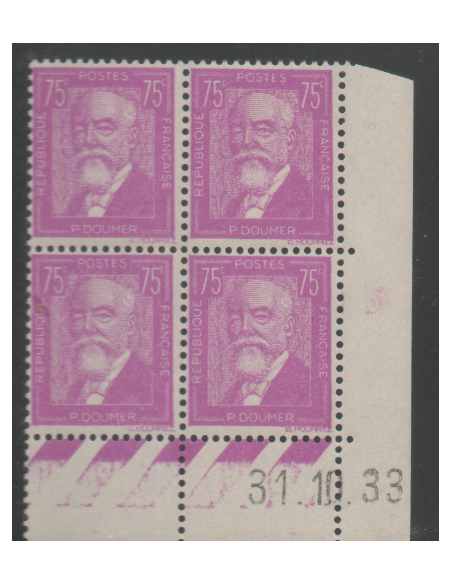 CD du N° 0292 du 31 10 33 Neuf **