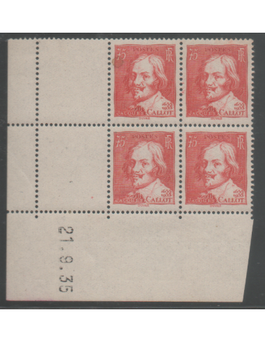 CD du N° 0306 du 21 9 35 Neuf **