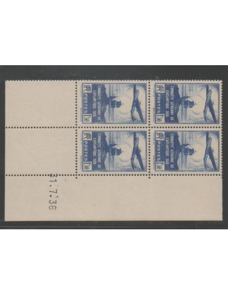 CD du N° 0320 du 31 7 36 Neuf **