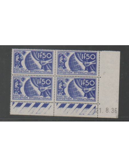 CD du N° 0327 du 21 8 36 Neuf **