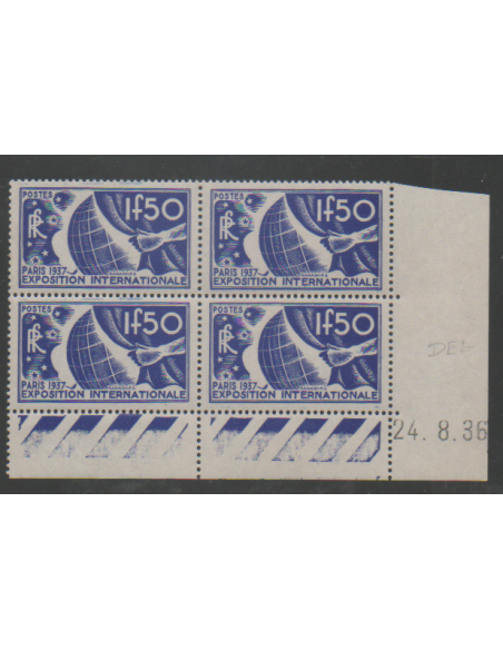 CD du N° 0327 du 24 8 36 Neuf **