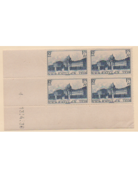 CD du N° 0379 du 13 4 38 Neuf **