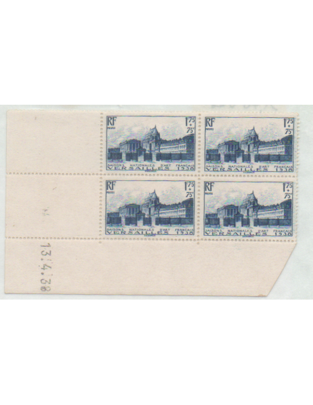 CD du N° 0379 du 13 4 38 Neuf **