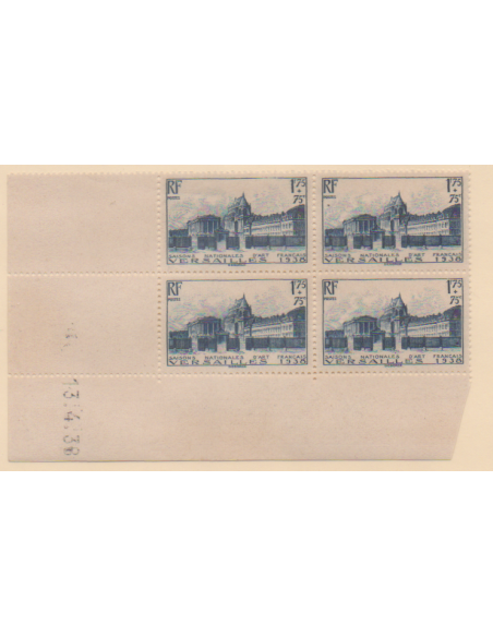 CD du N° 0379 du 13 4 38 Neuf **