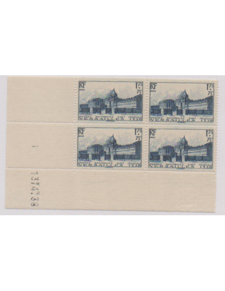 CD du N° 0379 du 13 4 38 Neuf **