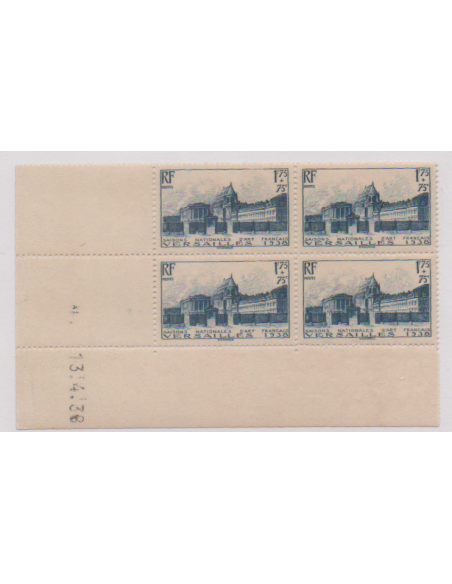 CD du N° 0379 du 13 4 38 Neuf **