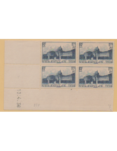 CD du N° 0379 du 13 4 38 Neuf **