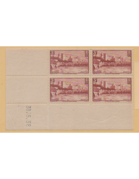 CD du N° 0391 du 30 5 38 Neuf **