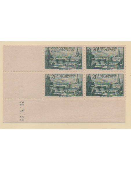 CD du N° 0394 du 26 4 38 Neuf **