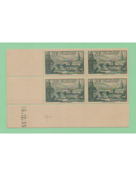 CD du N° 0394 du 16 12 39 Neuf **